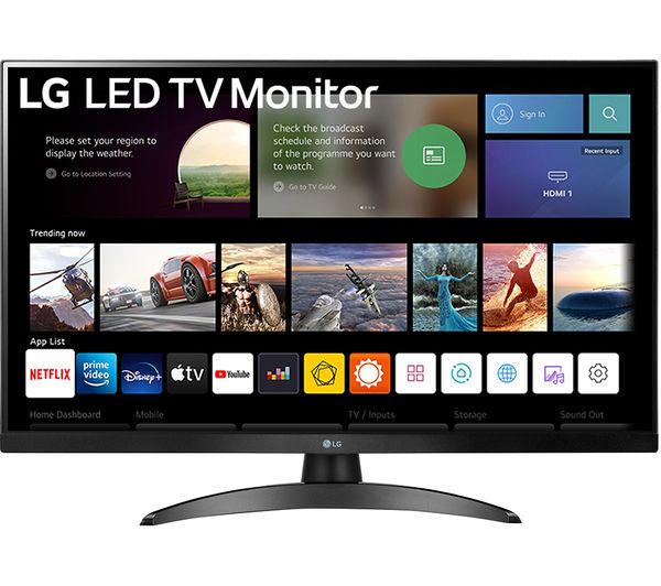 (image for) LG 27TQ615S LED TV Monitor 27" Smart Full HD Amazon Alexa WiFi
